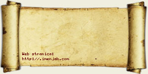 Anđela Bijelić vizit kartica